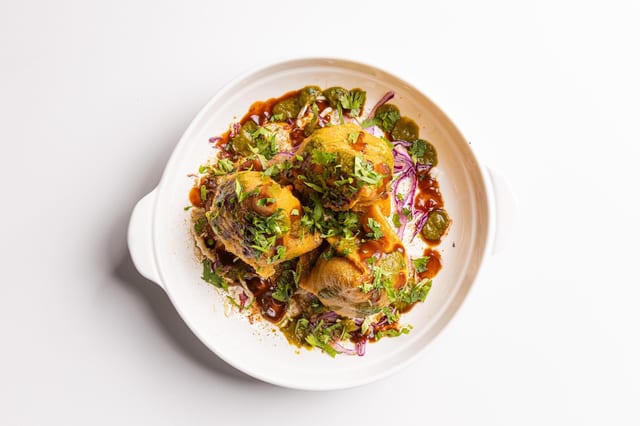 Vegetable Samosa.