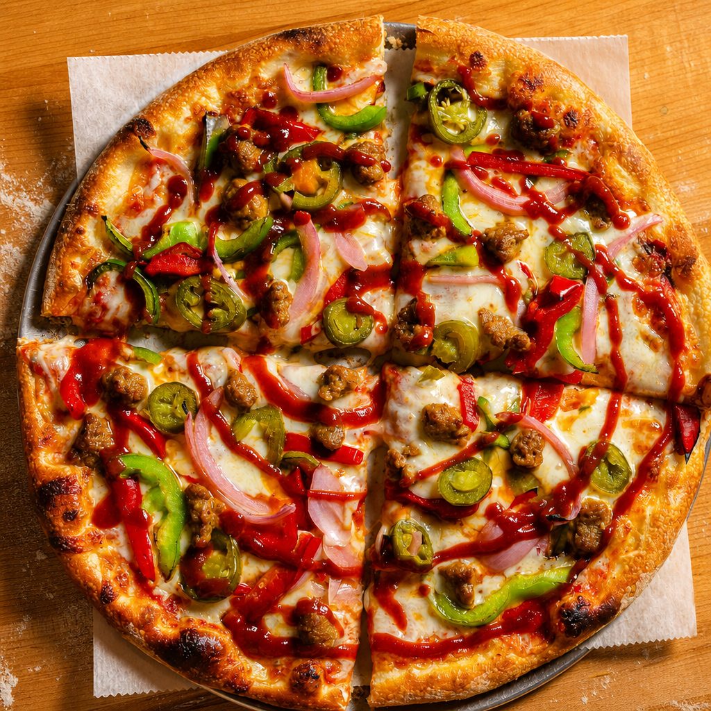 12" WHOLE PIZZAS.